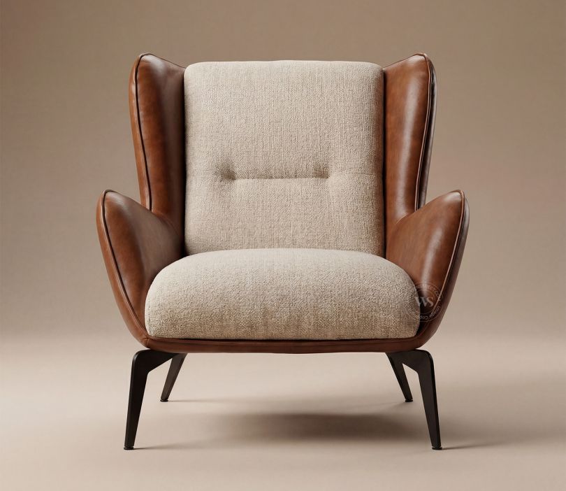 Carolina Lounge Chair (Ginger Bread)