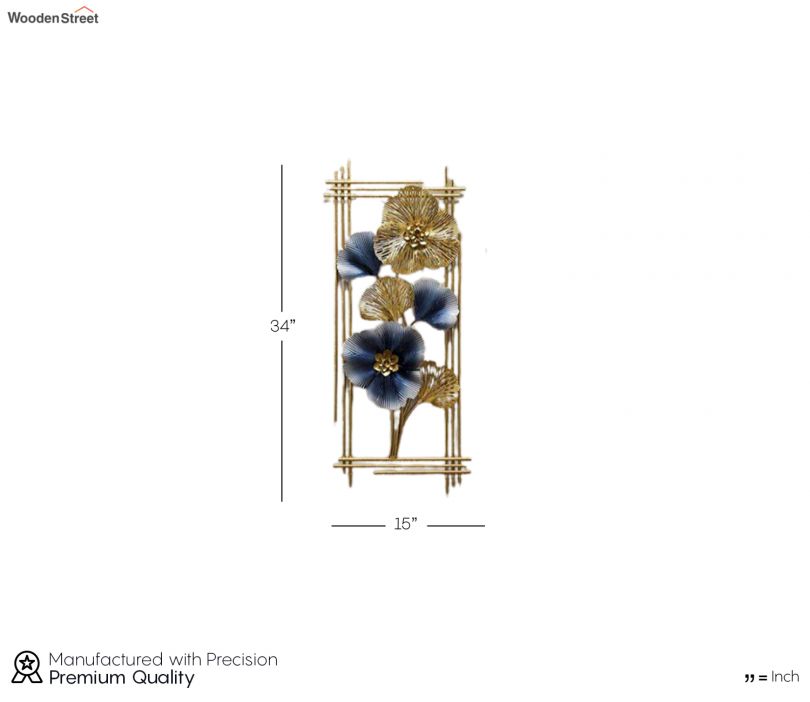 Twin Frames Metal Wall Art