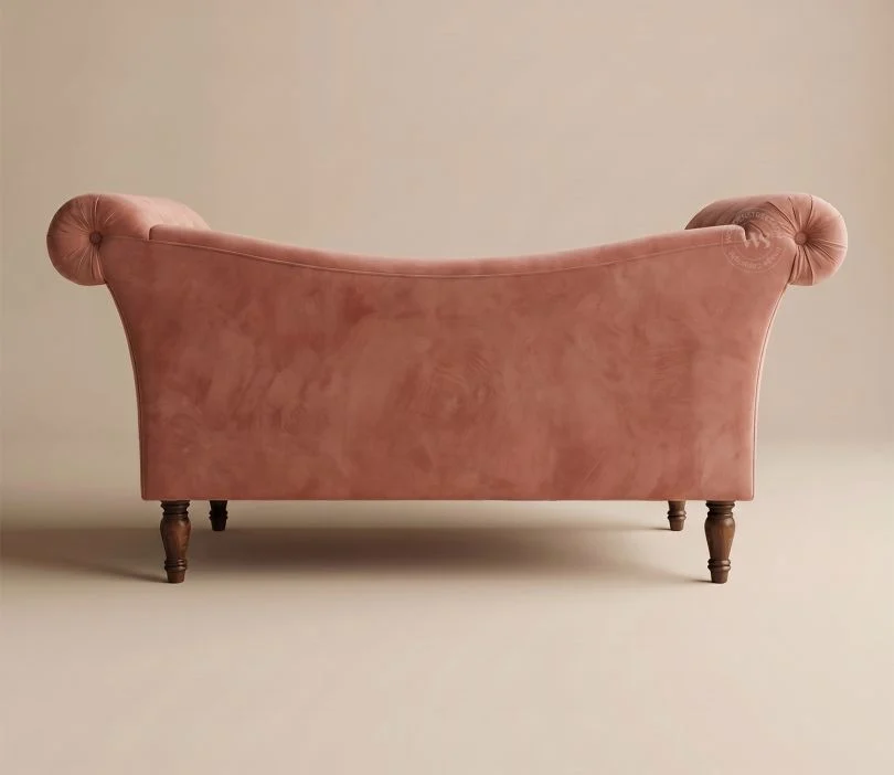Bella Chaise Lounge (Salmon Pink)
